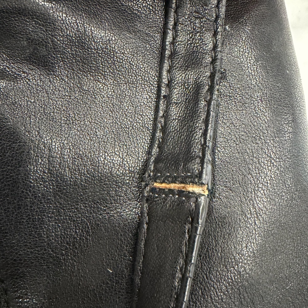 Black Marc by Marc Jacob’s Petal to the Metal  Bag with Gold Accents - Picture 4 of 6
